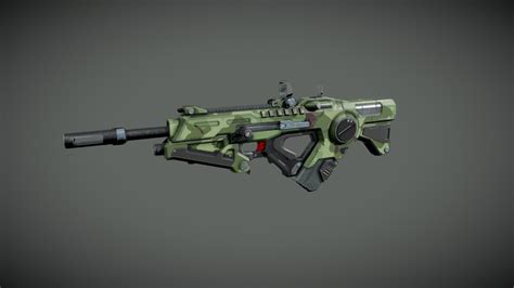 Serium Sector Assault Rifle 3d Model By Roundpx C42aa7a Sketchfab