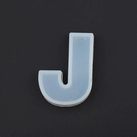 J Lettre moule Alphabet et numéro Silicone moules plateau pour époxy