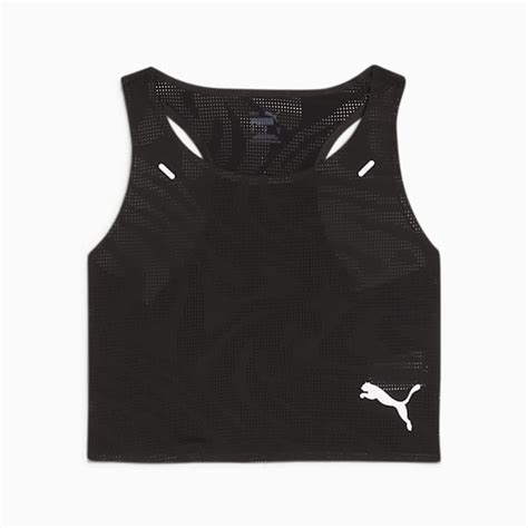 Run Ultraspun Womens Running Crop Top Puma