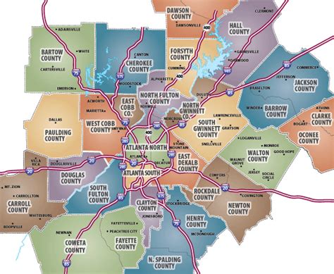 Map Of South Atlanta Flora Jewelle