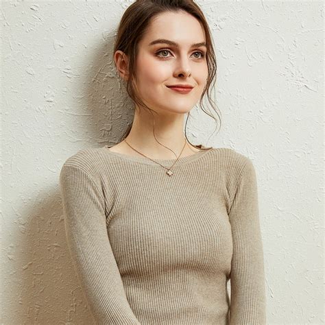 ️hot Sale Bodysuits ️autumn And Winter New Round Neck Sweater Womens