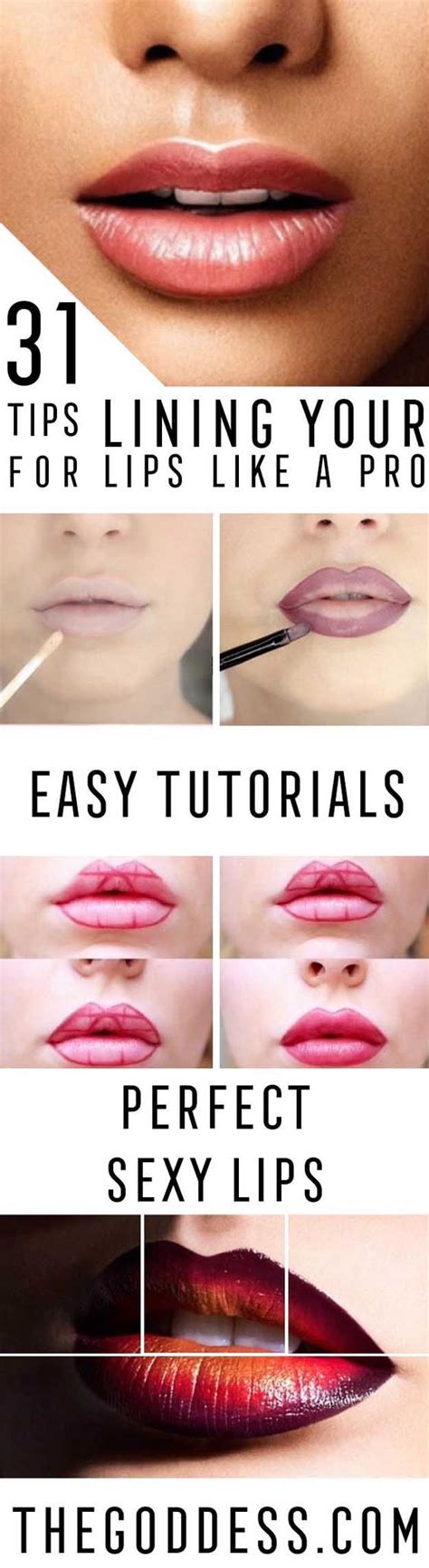 Lip Lining Tips And Tricks Makeup For Beginners Makeup Tutorial