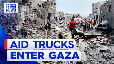 Aid Trucks Allowed To Enter Gaza As Supplies Run Short News