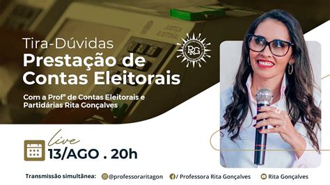 🔴imperdível Tira Dúvidas PrestaÇÕes De Contas Eleitorais Youtube