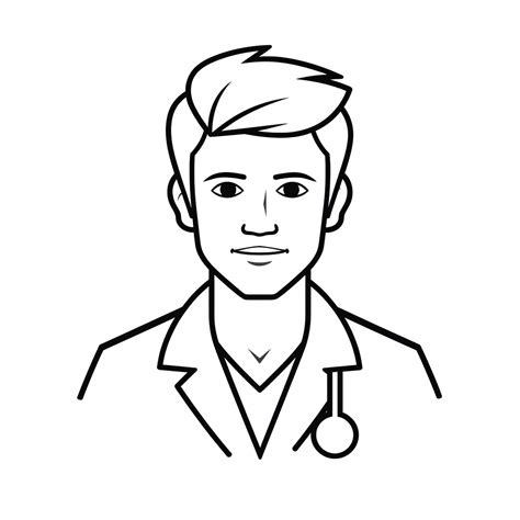 Downloadable Nurse Coloring Page Coloring Page