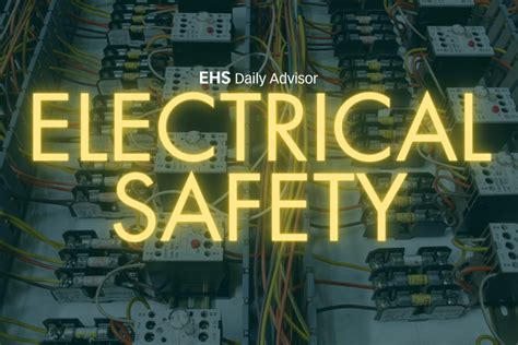 Infographic Electrical Safety Ehs Daily Advisor