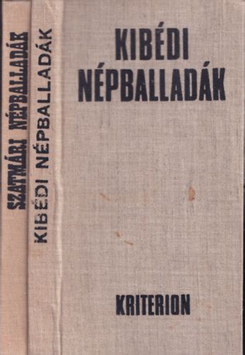 Libri Antikvár Könyv 2db néprajz Szatmári népballadák Kibédi