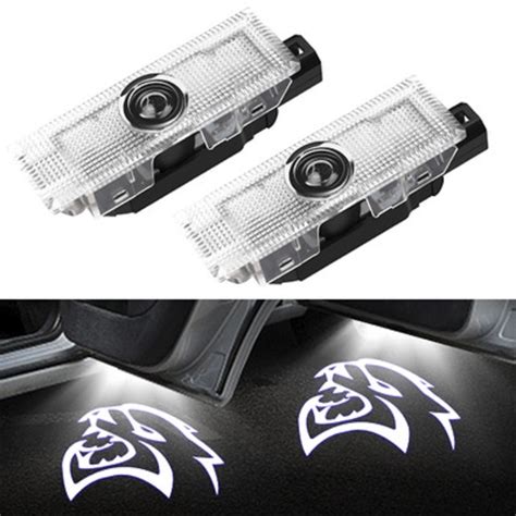 2pcs Luz De Boas Vindas O Logotipo Do Carro Para Dodge RAM