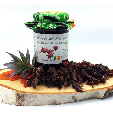 Confiture De Bissap Rouge Hibiscus