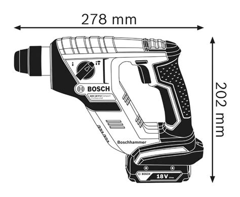 Gbh V Li Compact Cordless Rotary Hammer With Sds Plus Bosch