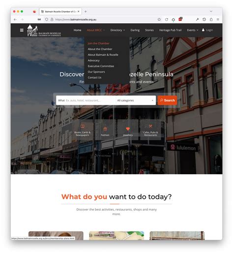 Balmain Rozelle Chamber Of Commerce How To Join