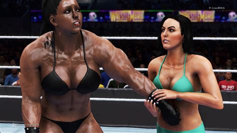 Wwe 2k20 Peyton Royce Vs Miss Crush Full Match Super Divas