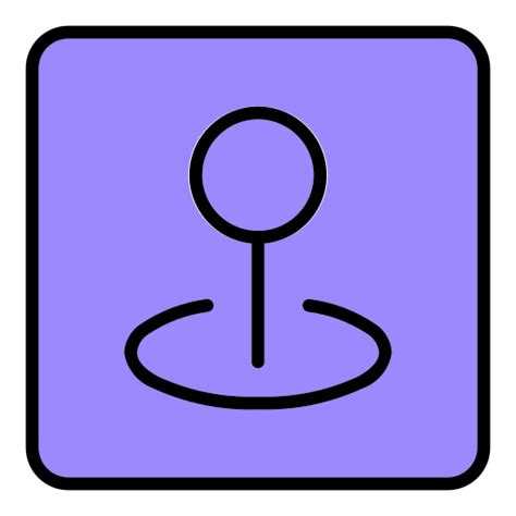 Pin Generic Outline Color Icon