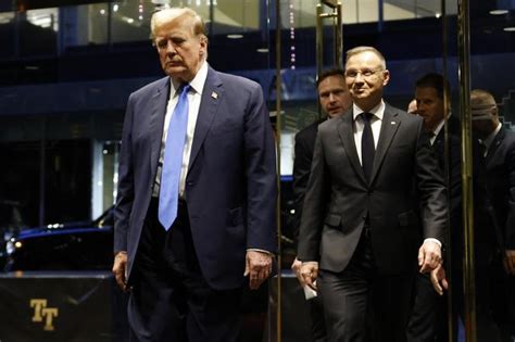 Andrzej Duda w USA Prezydent spotka się z Donaldem Trumpem