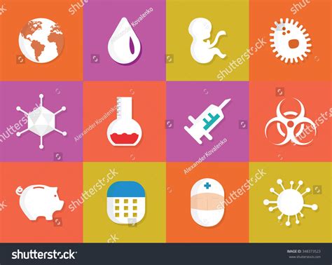 Immunization And Vaccination Medical Icons Epidemiology And Infections