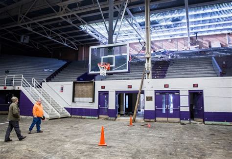 Partial Roof Added To Damaged Muncie Fieldhouse