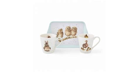 Pimpernel Wrendale Designs Mug Tray Set