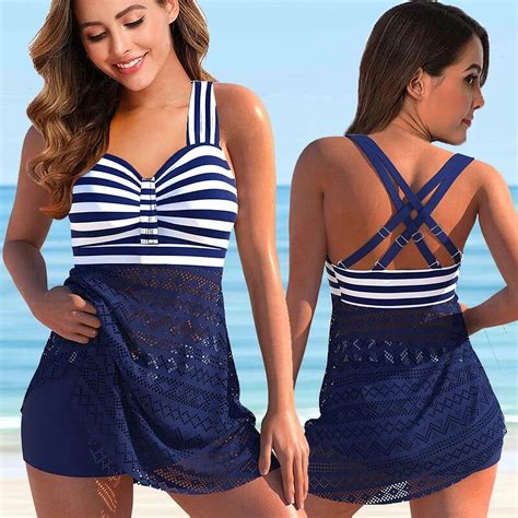 New Sexy Print Two Piece 2024 Swimsuit Tankini Large Size Swimwear Women Flower Vintage Bodysuit