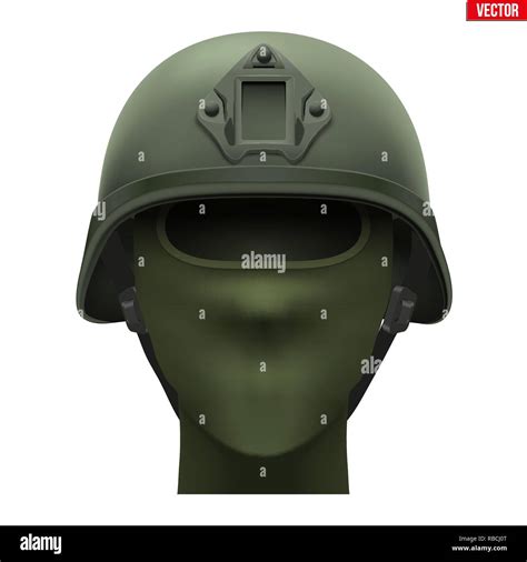 Nato Soldier Helmet Stock Vector Images Alamy