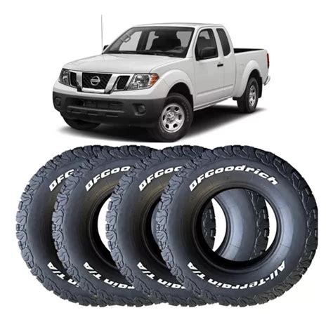 Kit Pneus Remold Bf Goodrich X X Nissan Frontier Parcelamento