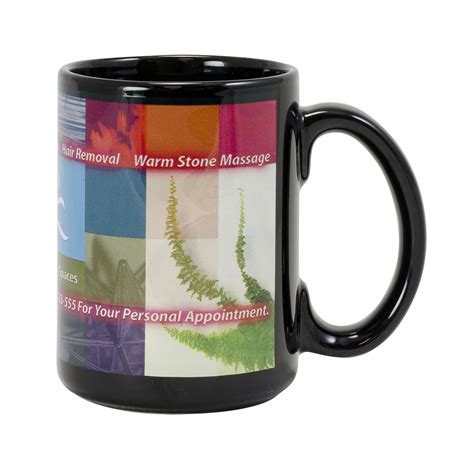 Numo - Sublimation Mug Black 15 Ounces