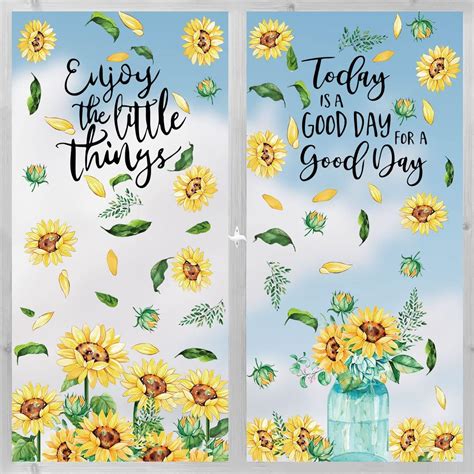 Amazon Horaldaily Pcs Spring Summer Window Cling Sticker