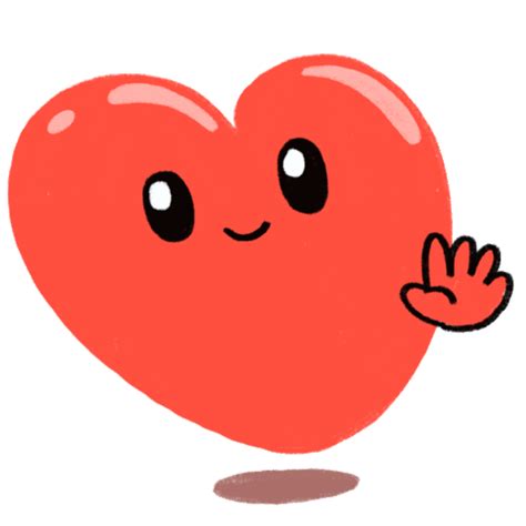 Heart Love Sticker - Heart Love Hi - Discover & Share GIFs