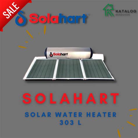 Jual New Solahart Solar Water Heater 303 L Pemanas Air Tenaga Surya