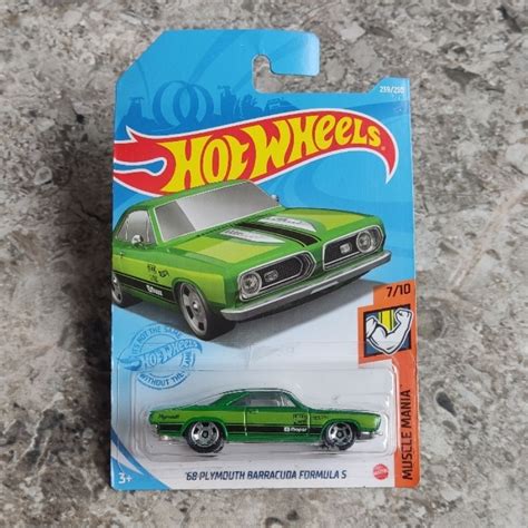 Jual Hot Wheels Plymouth Barracuda Formula S Hijau HW MUSCLE MANIA Shopee Indonesia