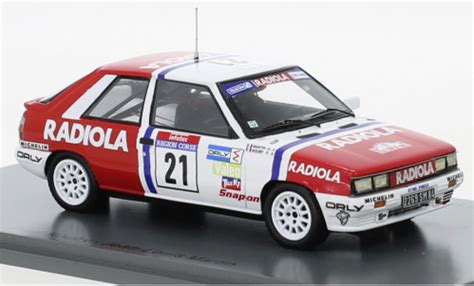 Coche Miniatura Renault 11 1 43 Spark Turbo No 21 Rallye WM Tour De