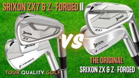 A Srixon Blade Showdown Of Zx7 And Z Forged Mk2 Vs Their Previous