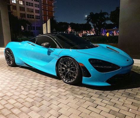 Stunning Fistral Blue Mclaren 720s