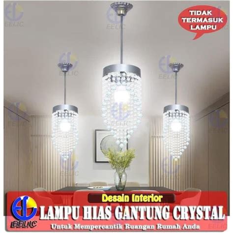 Jual Termurah Eelic Lhg Lampu Hias Gantung Crystal Yang Akan Memberi