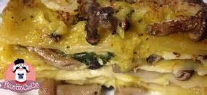 Lasagne Bianche Con Funghi Pioppini Chiodini E Champignon Pecorino