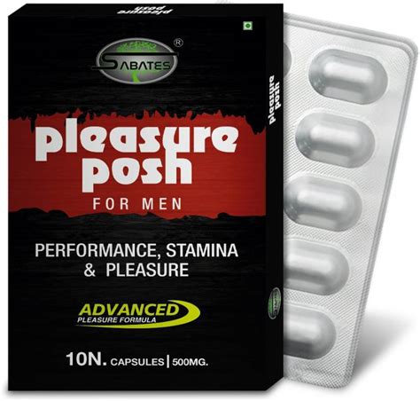 Sabates Pleasure Posh Sex Capsule Sex Capsule Stronger Sensitive Muscles Price In India