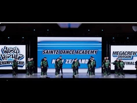 Saintz Dance Academy New Zealand MegaCrew Division Semis 2023