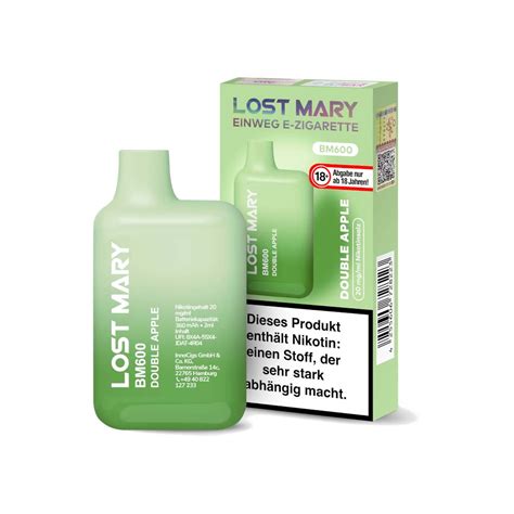 Buy Lost Mary Double Apple BM600 20mg VAPSTORE