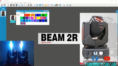 Librería Beam 2r Lite Tek Freestyler Dmx YouTube