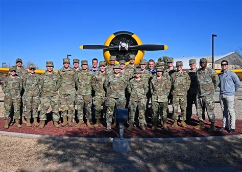 Texas A M Rotc Cadets Get Closer Look At Goodfellow Air Education And