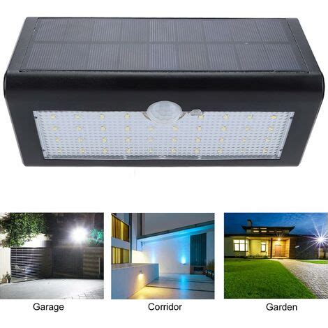 Minkurow Luz Solar Para Exteriores Super Brillante Led Luz