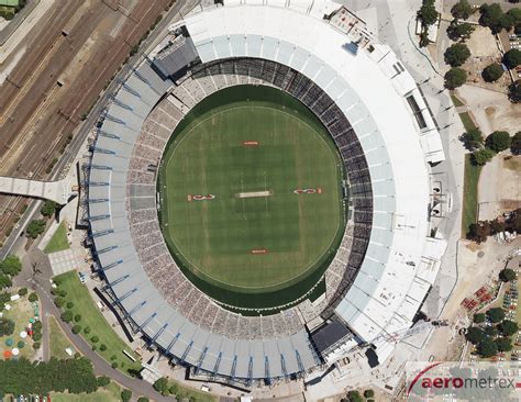 Digital Aerial Photography Of The Melbourne Cricket Ground Flickr