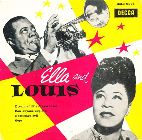 Ella Fitzgerald And Louis Armstrong Ella And Louis 1957 Vinyl