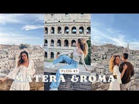 Travel Vlog Itália 3 Cidade Fantasma Matera e Roma Mariana