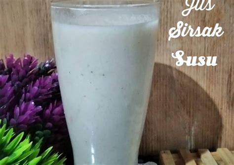 Resep Jus Sirsak Susu Oleh Ati Dewanthi Cookpad