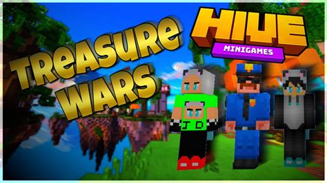 Hive Treasure Wars Trios Minecraft Bedrock Edition Ft Dantrains