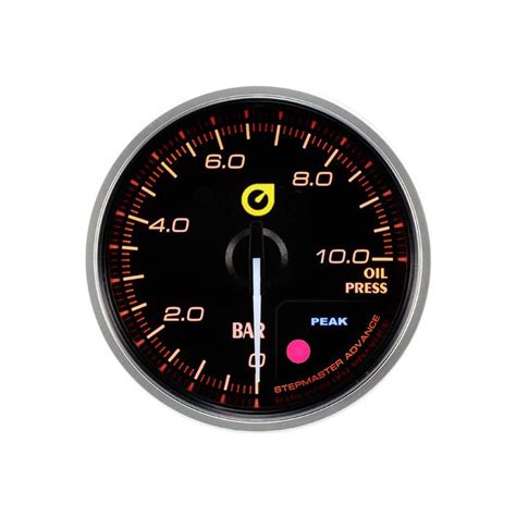 New Auto Gauge Oil Pressure Indicator Mm Amber Op Wp Fmic