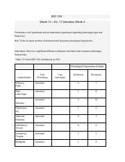 Confused Lab Pdf BIO 104 Week 13 Ex 17 Genetics Week 2 Formulate A