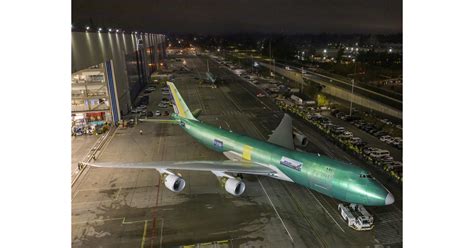 Final Boeing 747 Airplane Leaves Everett Factory