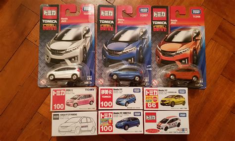 Takara Tomy Tomica Honda Fit Jazz Set Hobbies Toys Toys Games