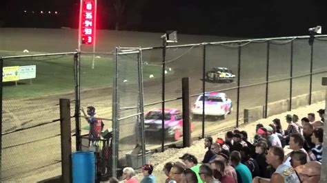 Imca Stock Car Championship Feature Marshalltown Speedway 9 4 15 Youtube